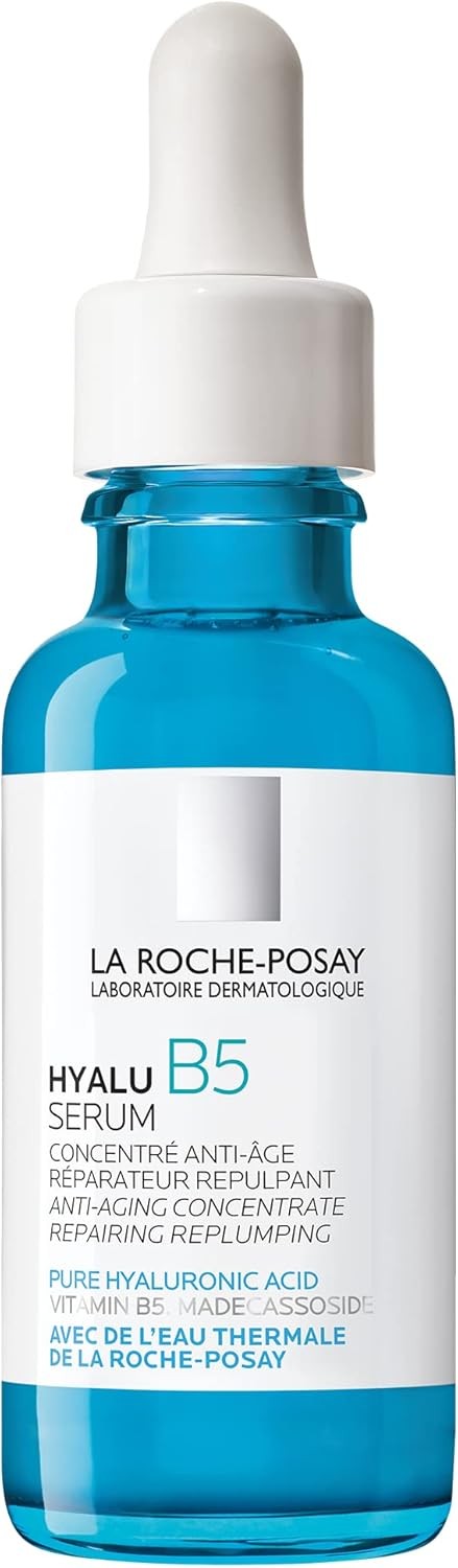 La Roche-Posay Hyalu B5 Pure Hyaluronic Acid Serum for Face, with Vitamin B5. Anti-Aging Serum Concentrate for Fine Lines.