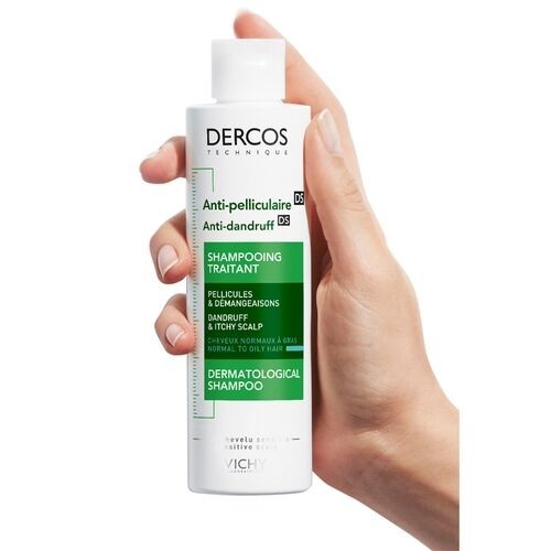 Vichy Dercos Anti-Dandruff Shampoo 200 ml - For Normal and Oily Hair