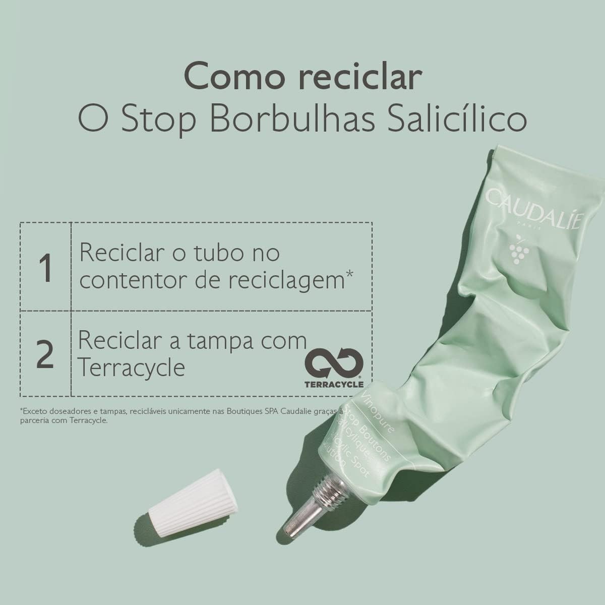 Caudalie Vinopure Salicylic Cream for Blemished Skin - 15 ml
