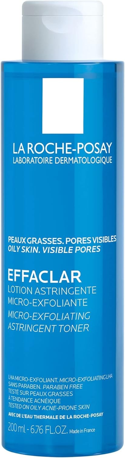 La Roche-Posay Effaclar Salicylic Acid Toner for Oily and Acne-Prone Skin 200 ml