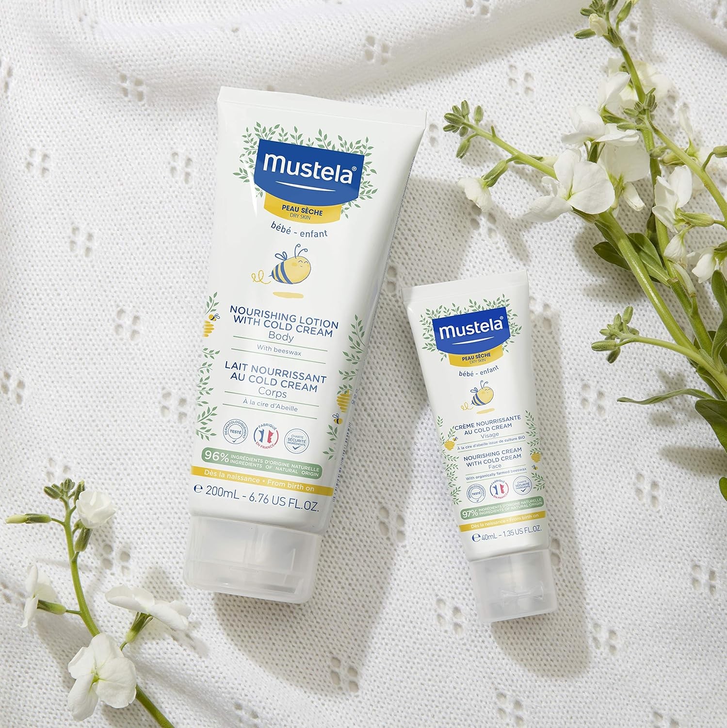 Mustela Nourishing Lotion with Cold Cream 200 ml