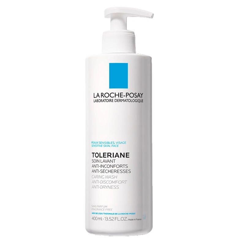 La Roche-Posay Toleriane Caring Wash Facial Cleanser for Dry and Sensitive Skin 400 ml