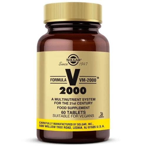 Solgar Formula VM-2000® Multivitamin & Mineral Supplement 60 Tablets