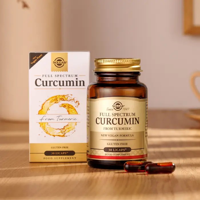 Solgar Curcumin Full Spectrum 30 Softgels - Dietary Supplement