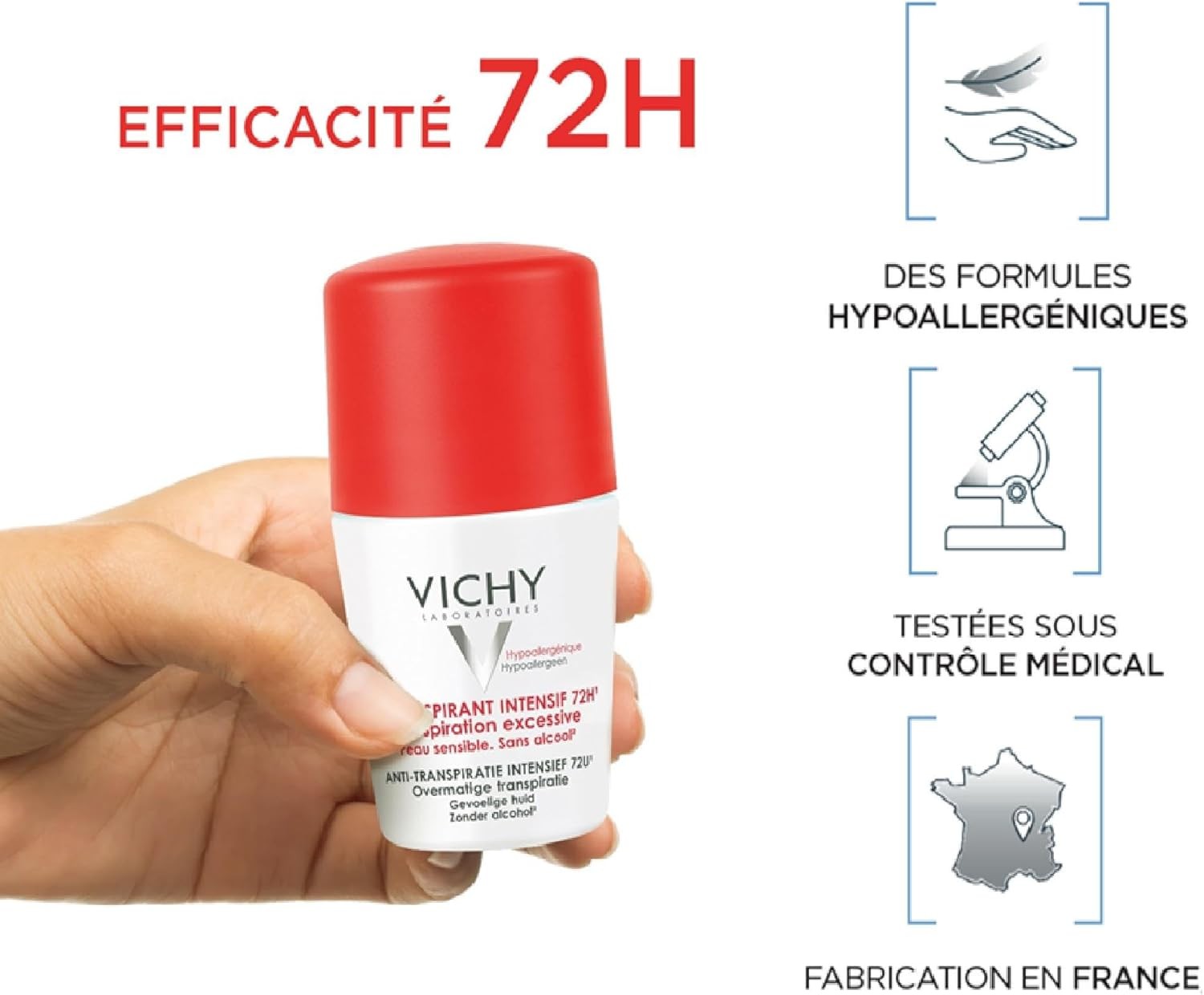 Vichy Stress Resist Anti-Perspirant Deodorant Intense Control 50ml