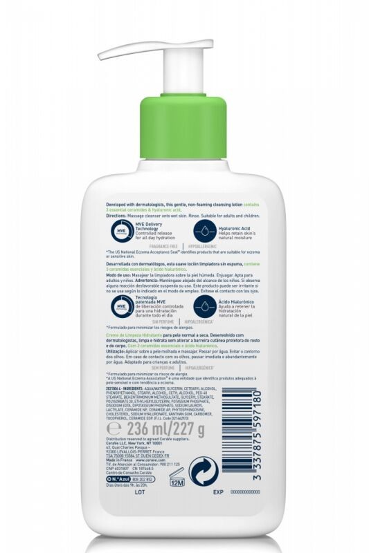 CeraVe Hydrating Cleanser for Normal and Dry Skin 236 ml