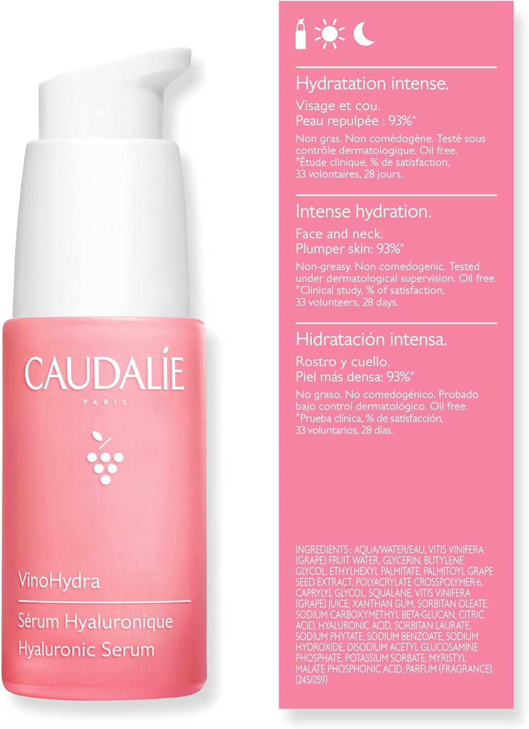 Caudalie VinoHydra Hyaluronic Serum 30 ml