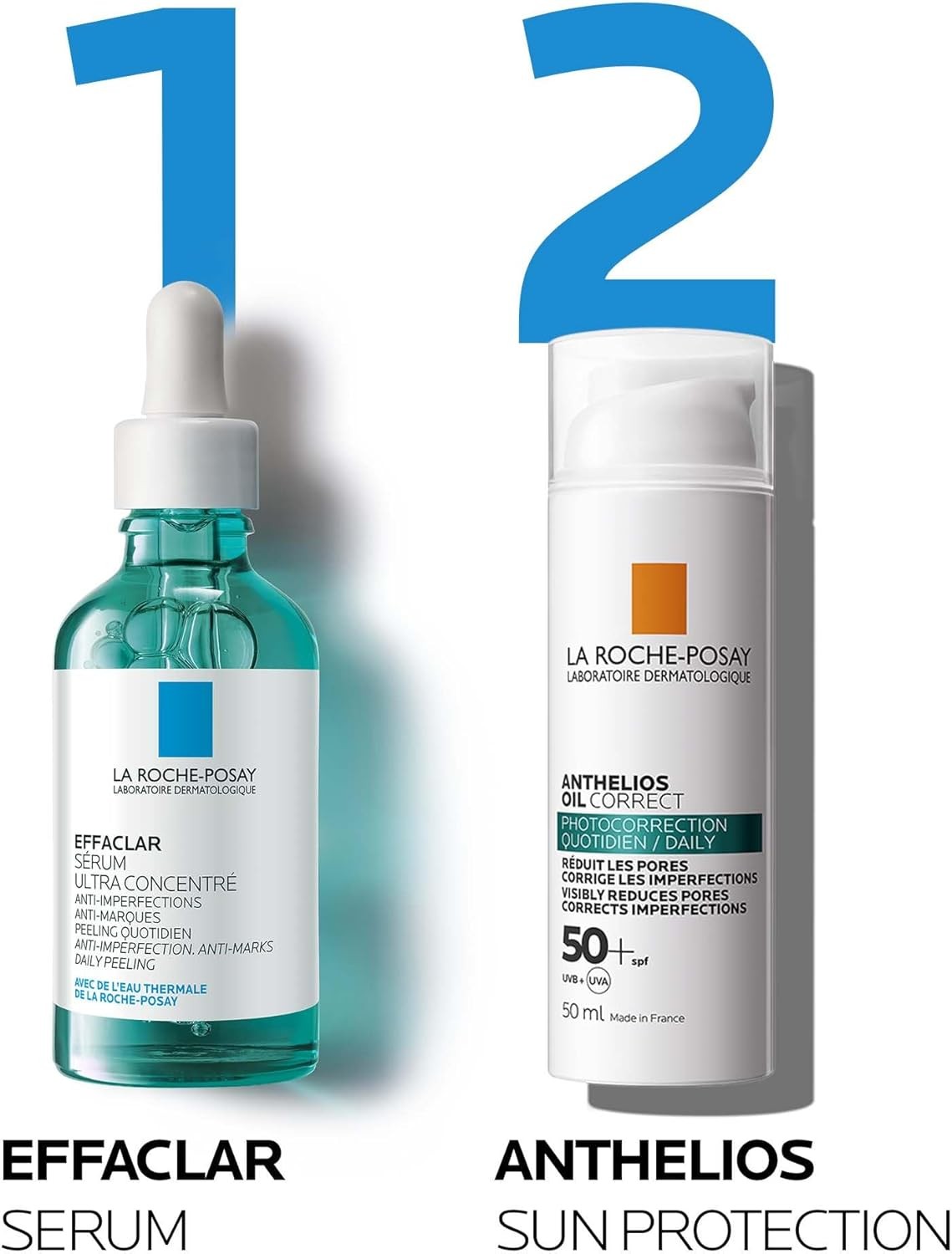 La Roche Posay ANTHELIOS OIL CORRECT reduit les pores SPF50+ 50ml