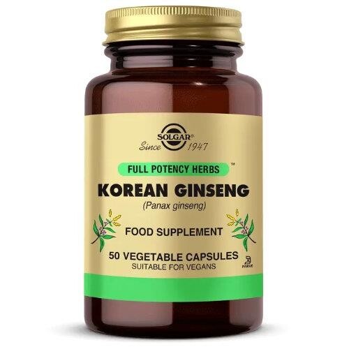 Solgar Korean Ginseng  50 Capsules