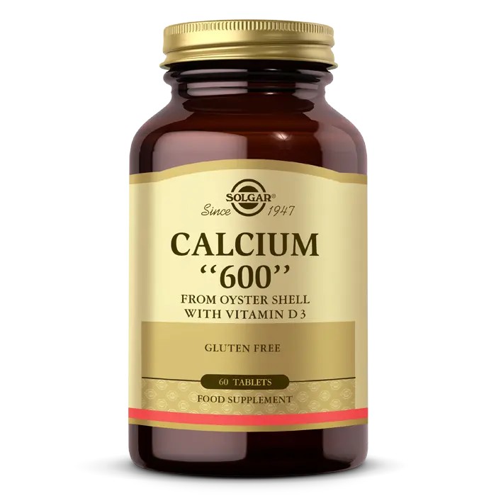 Solgar Calcium 600 (Oyster Shell) 60 Tablets