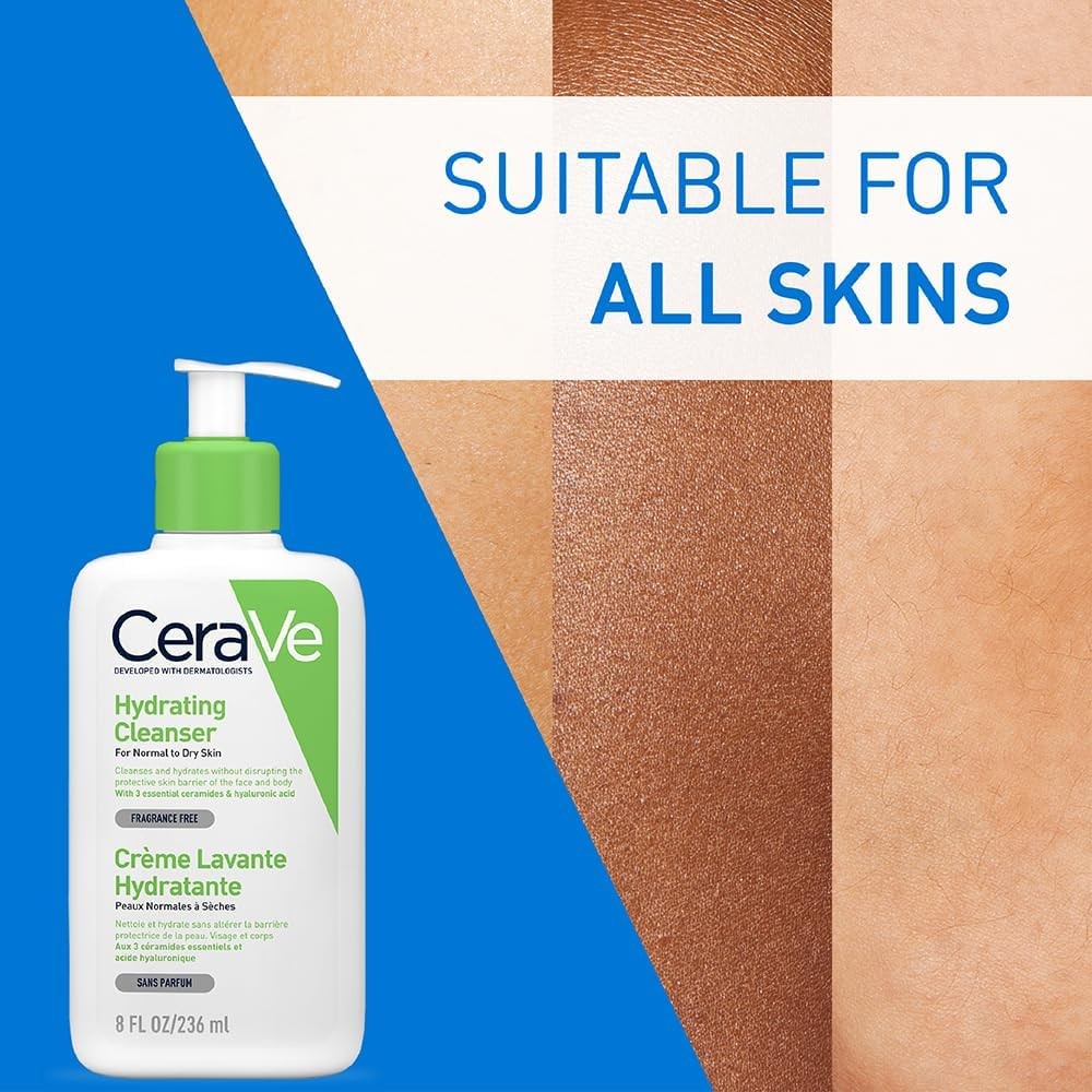 CeraVe Hydrating Cleanser for Normal and Dry Skin 236 ml