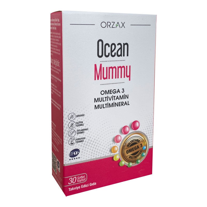 Orzax Ocean Mummy 30 Softgel Capsules – Dietary Supplement