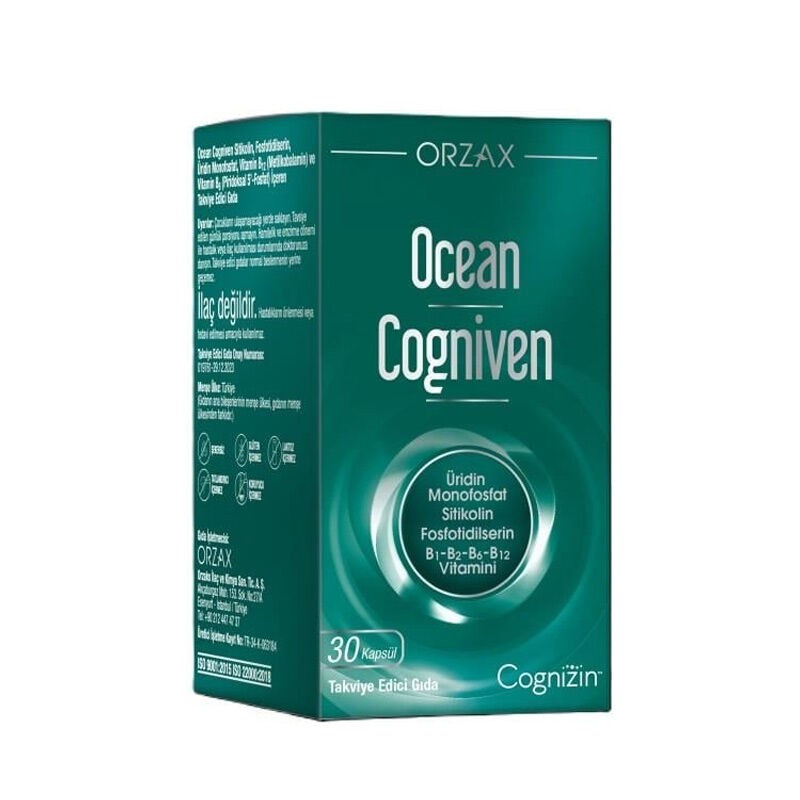 Orzax Ocean Cogniven Dietary Supplement 30 Capsules