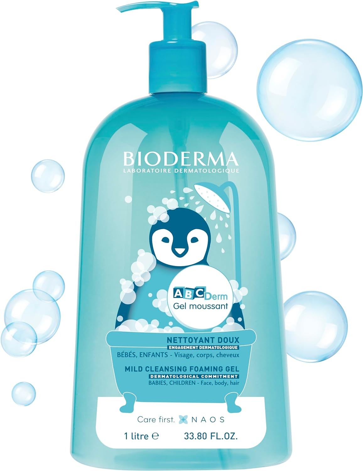 Bioderma Abcderm Foaming Cleanser 1 L