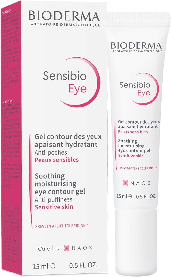 Bioderma Sensibio Eye Soothing Contour Gel For Sensitive To Intolerant Skin, 15ml
