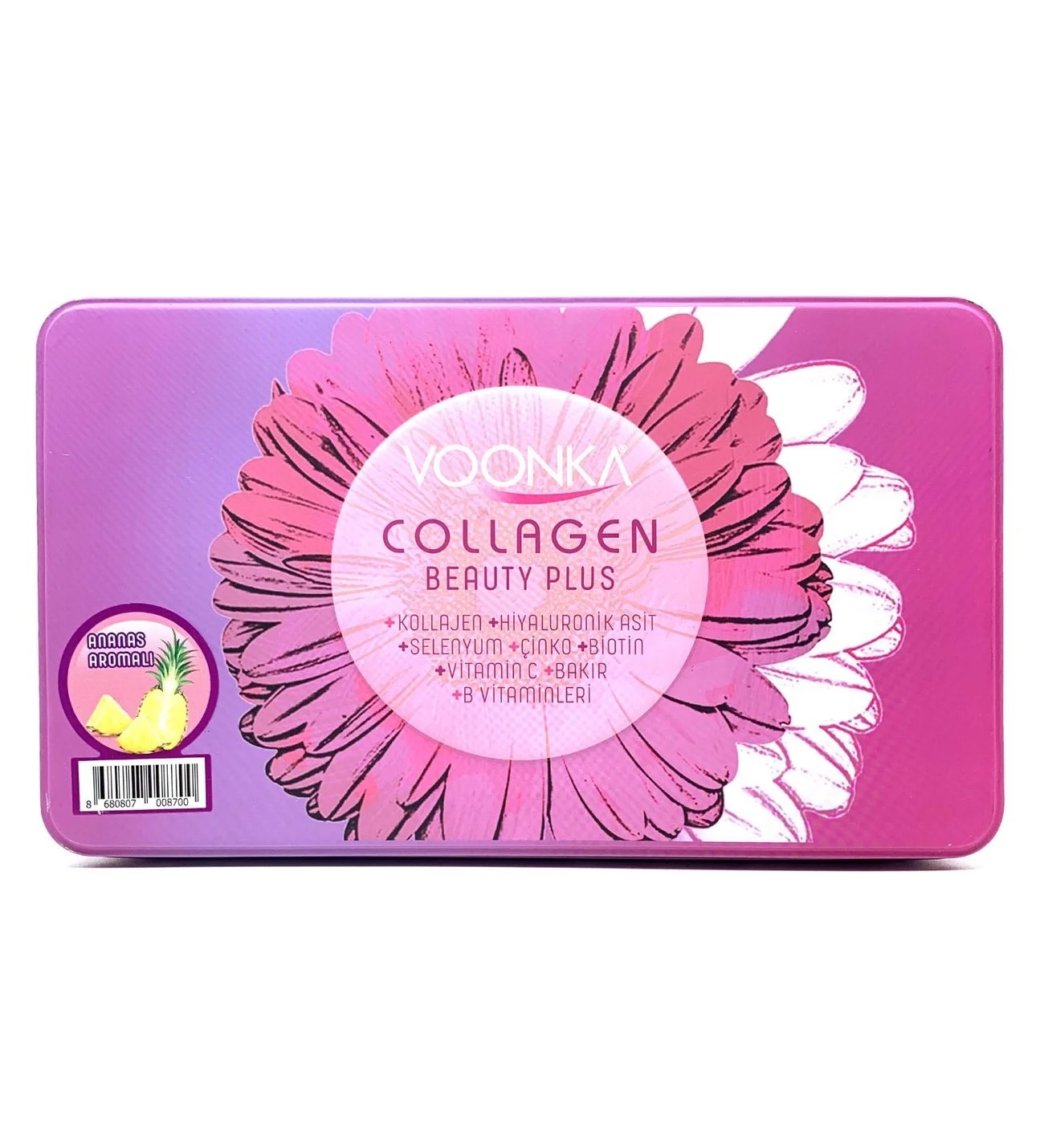 Voonka Collagen Beauty Plus 30 Sachets Pineapple Flavored