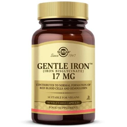 Solgar Gentle Iron 17 mg 90 Capsules