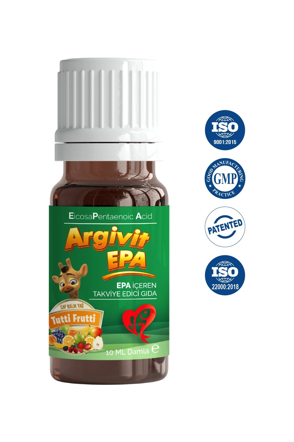 قطرات Argivit EPA التكميلية 10 مل