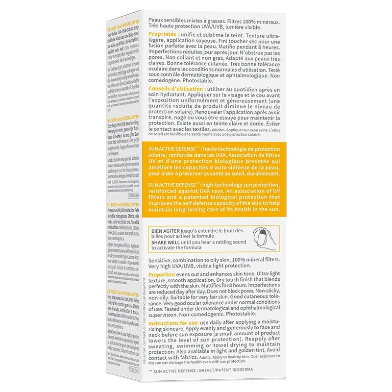 Bioderma Photoderm Nude Touch Light Colour SPF50+