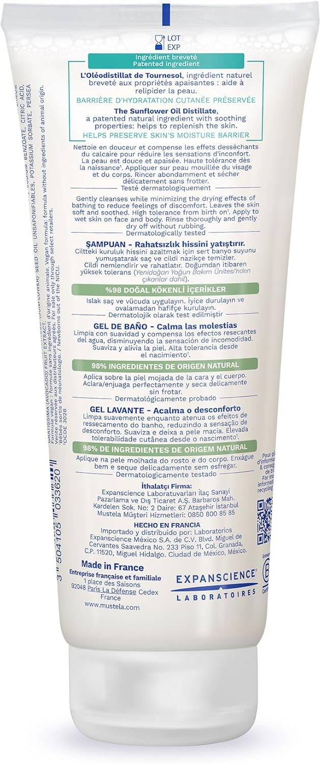 Mustela Stelatopia Cleansing Gel 200 ml