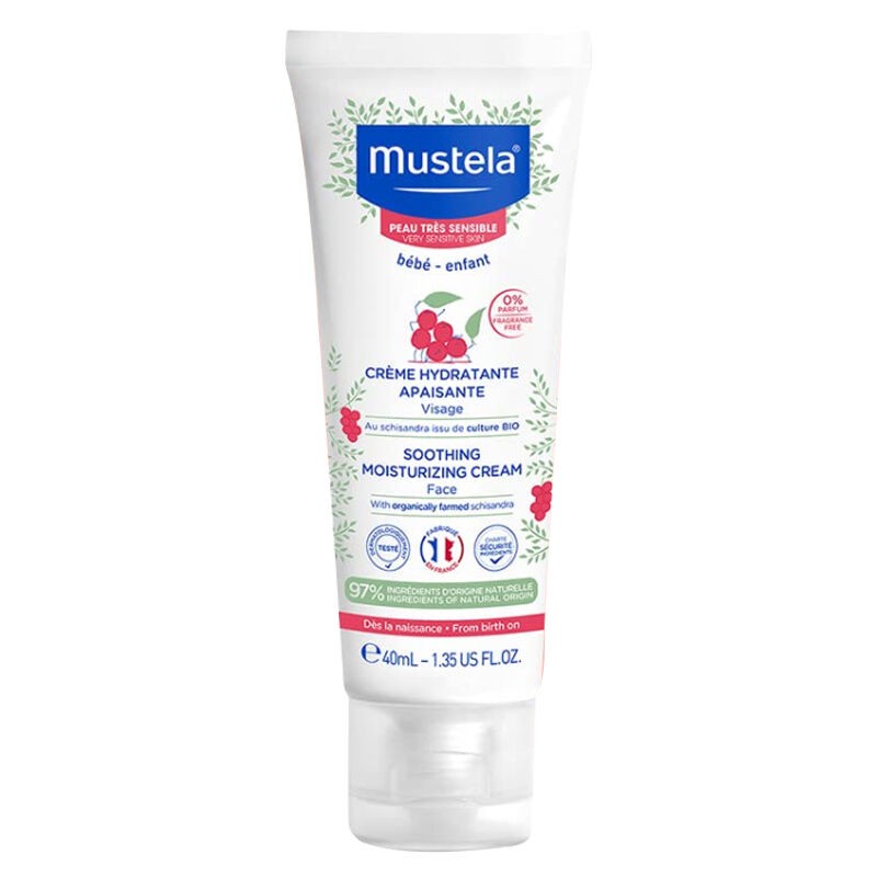 Mustela Soothing Moisturizing Cream for Very Sensitive Skin 40ml