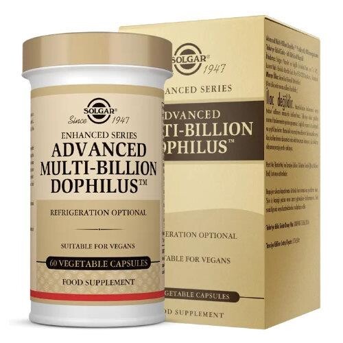 Solgar Advanced Multi-Billion Dophilus, 60 Vegetable Capsules