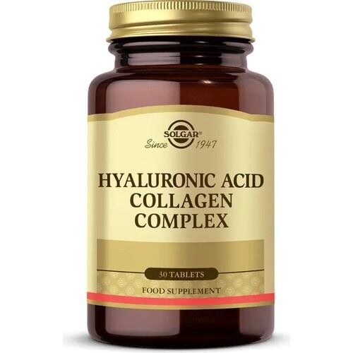 Solgar Hyaluronic Acid Collagen Complex 30 Tablets