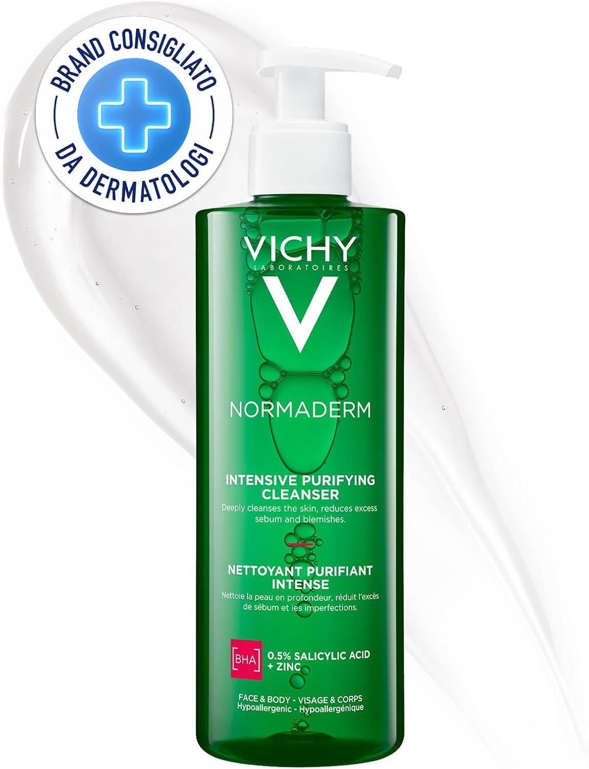 Vichy Normaderm Oil-Control Face Cleanser for Oily Skin 400 ml