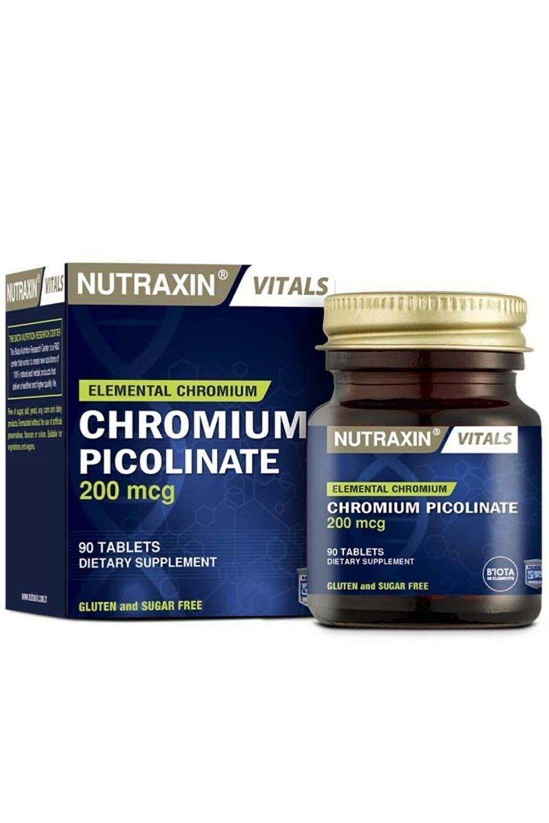 Nutraxin Chromium Picolinate 90 Capsules