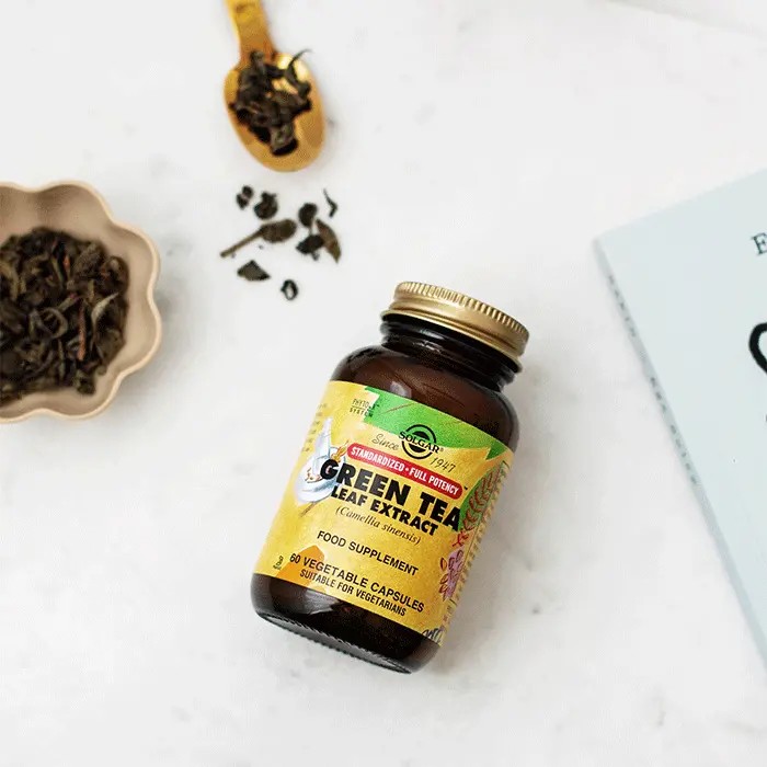 Solgar Green Tea Leaf Extract 60 Capsules