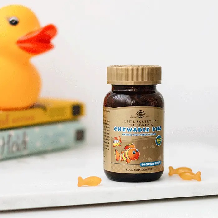 Solgar Lit'l Squirts Chewable DHA 90 Tablets