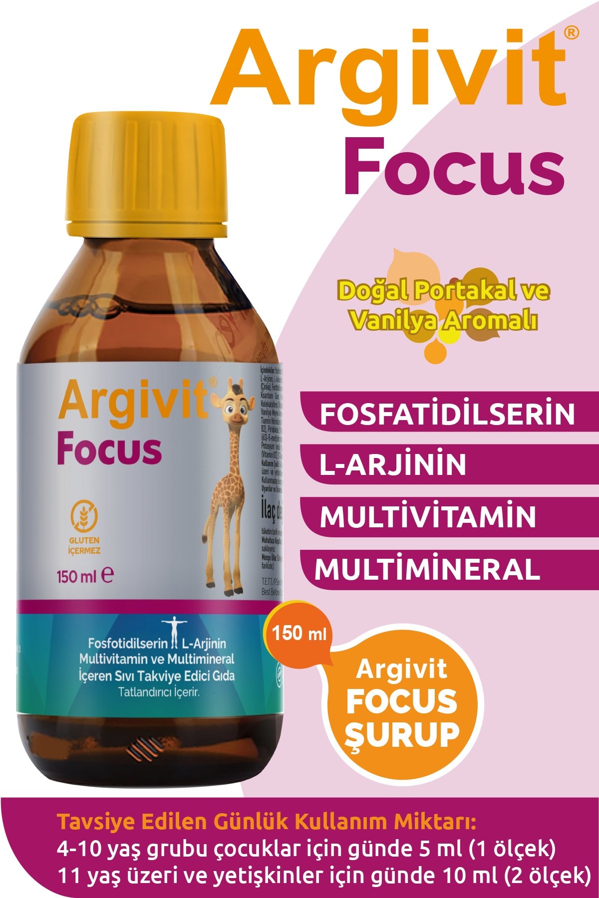 Argivit® Focus Liquid 150 ml