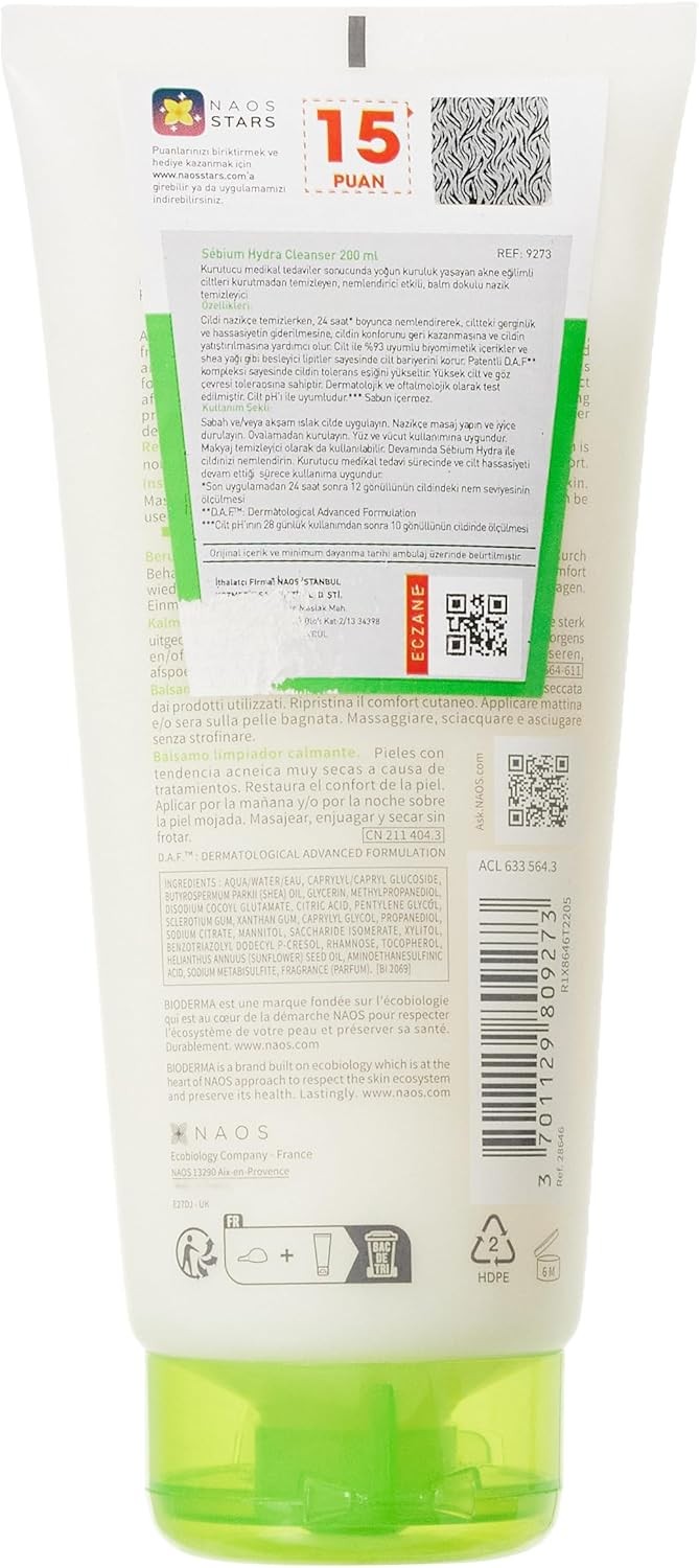 Bioderma Sébium Hydra Cleanser  200ml