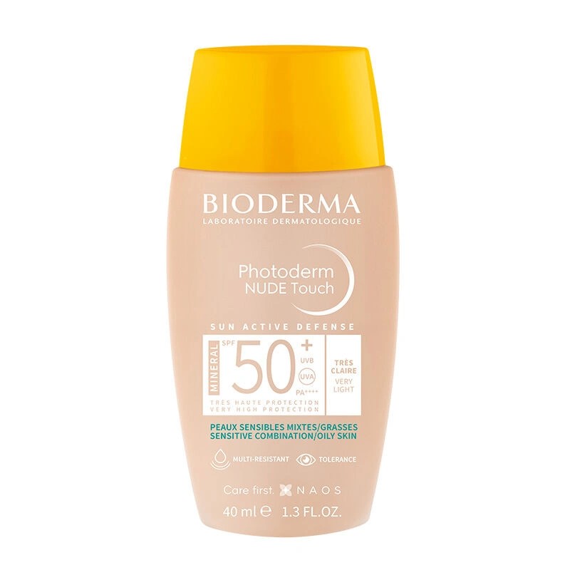 Bioderma Photoderm Nude Touch Light Colour SPF50+