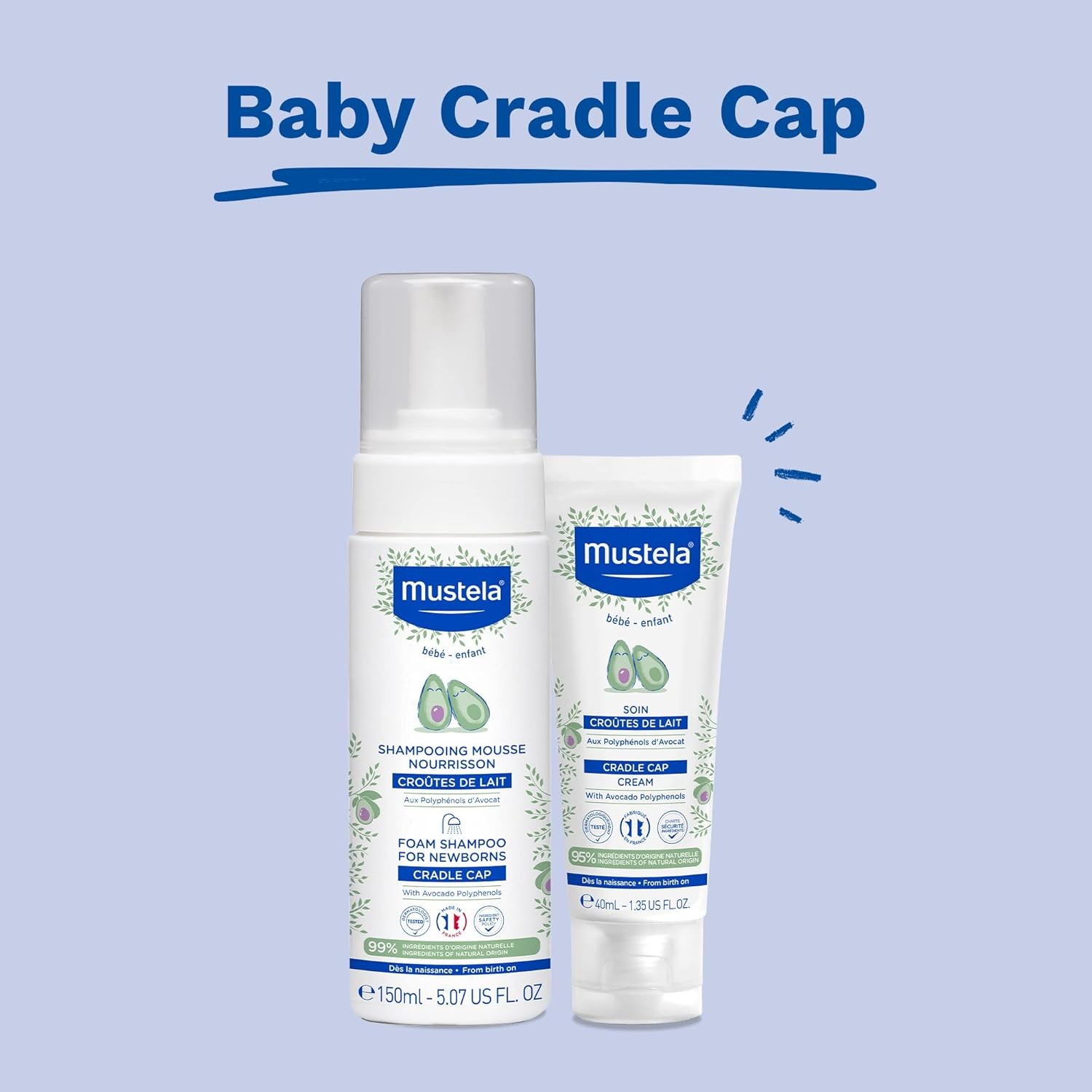 Mustela Newborn Foam Shampoo 150ml