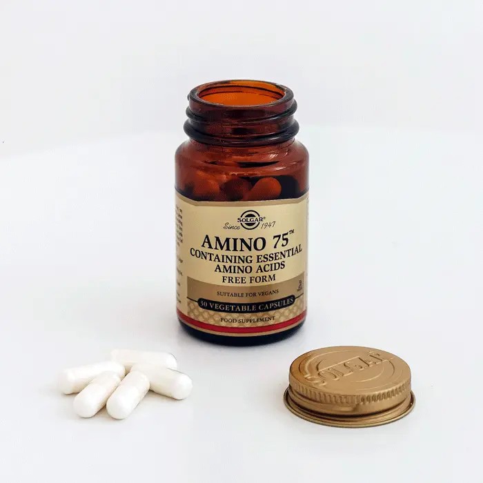 Solgar Amino 75 (Essential Amino) 30 Vegetable Capsules