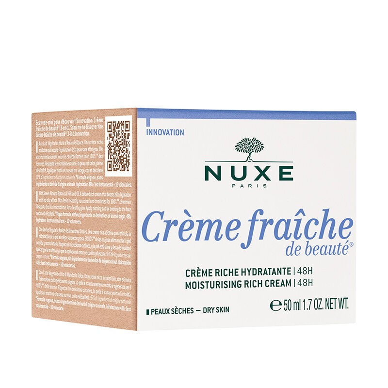 NUXE Crème Fraîche كريم العناية بالترطيب المكثف لمدة 48 ساعة (للبشرة الجافة)