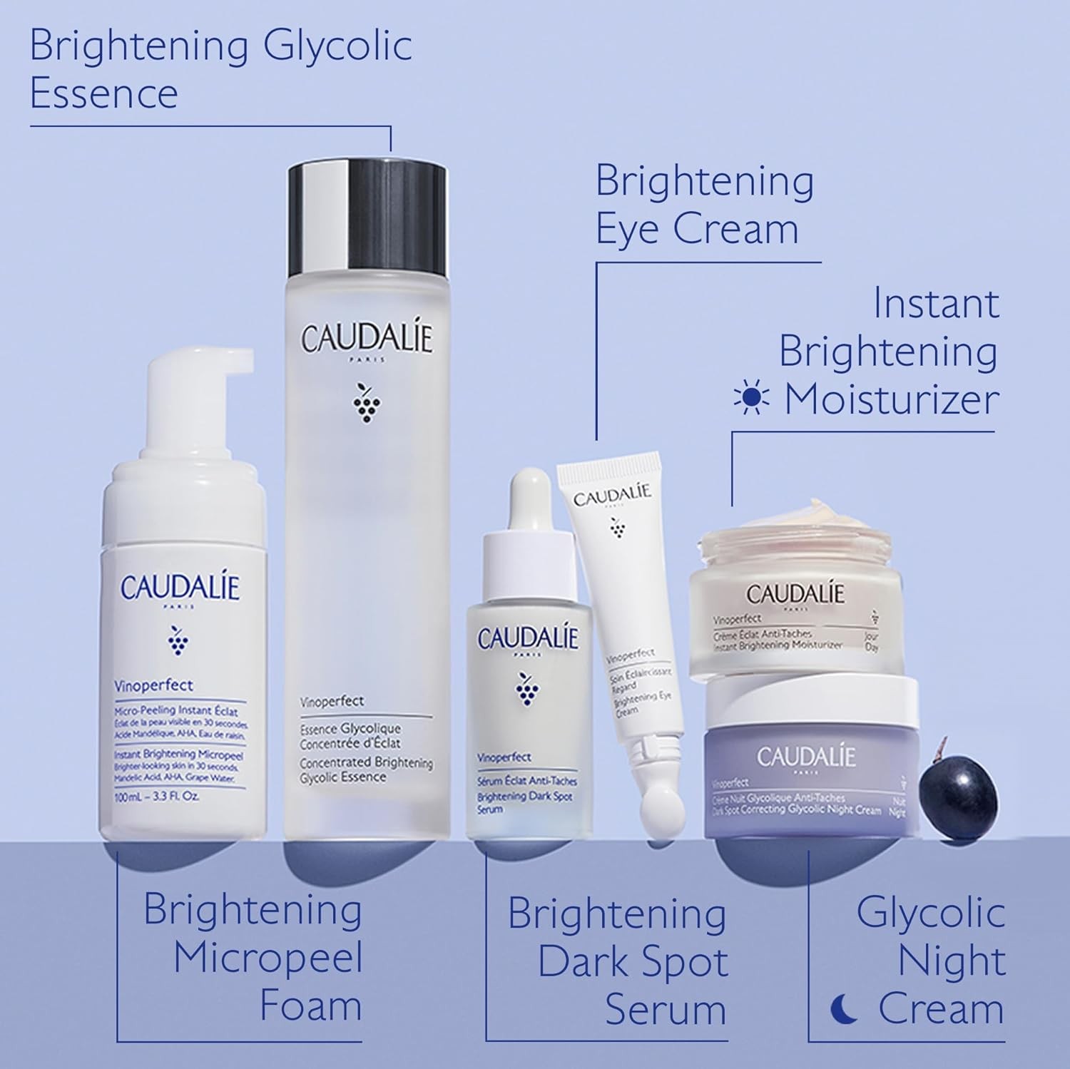 Caudalie Vinoperfect Radiance Micro-Peeling Cleansing Foam 100 ml