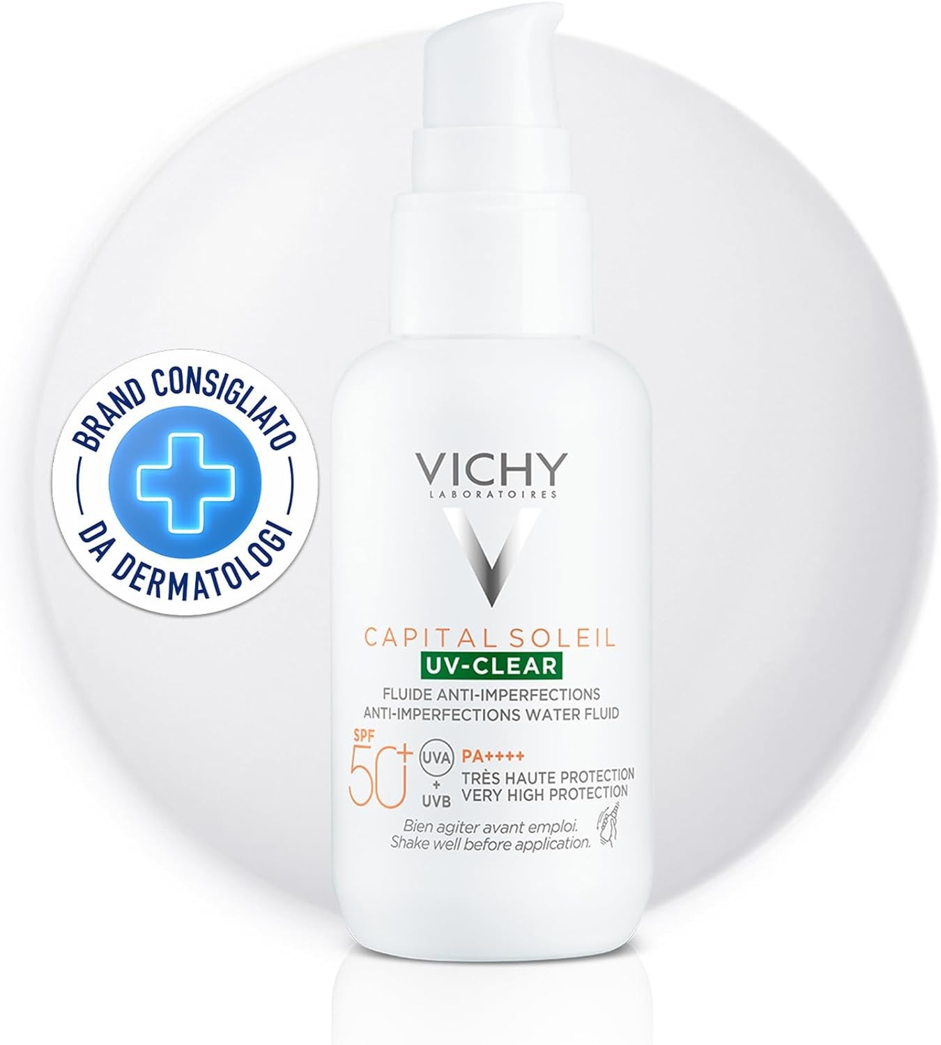 Vichy Capital Soleil UV-Clear SPF 50 Fluid Sunscreen 40 ml