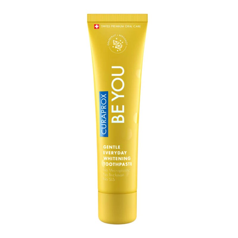 Curaprox Be You Whitening Grapefruit-Bergamot Toothpaste - Yellow 60 ml