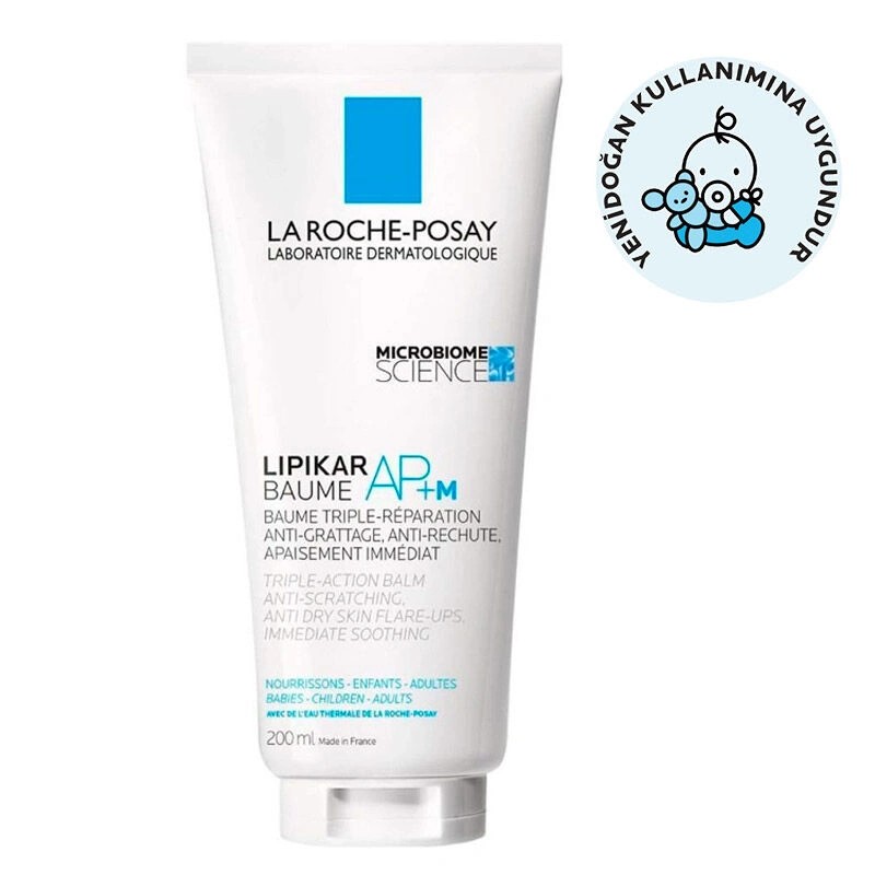 La Roche-Posay Lipikar Baume Moisturizing Balm AP+M for Dry Skin Care Cream 200 ml