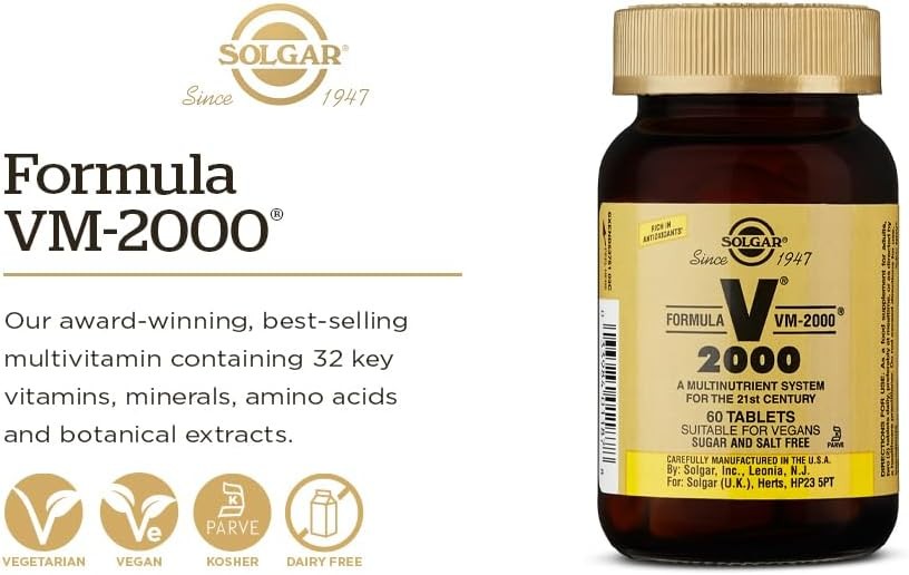 Solgar Formula VM 2000 30 Tablets