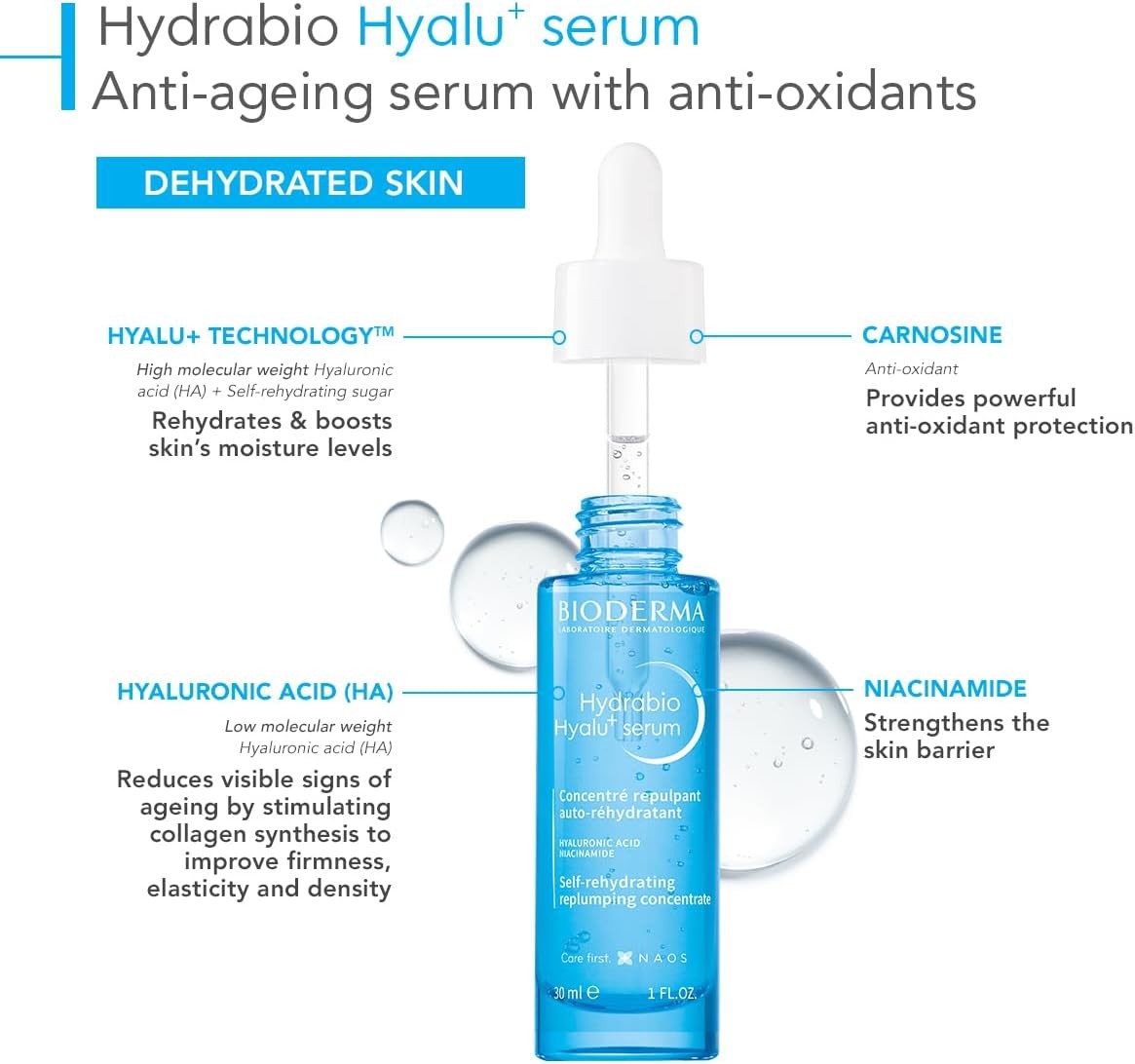Bioderma Hydrabio Hyalu+ Serum 30 ml