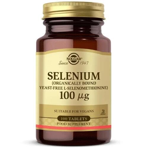 Solgar Selenium 100mcg – 100 Tablets