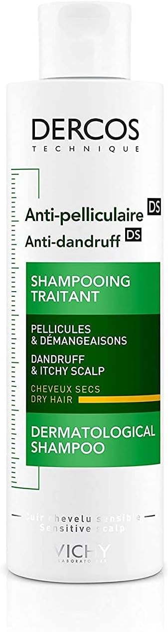 Vichy Dercos Anti-Dandruff Shampoo 200 ml - For Dry Hair