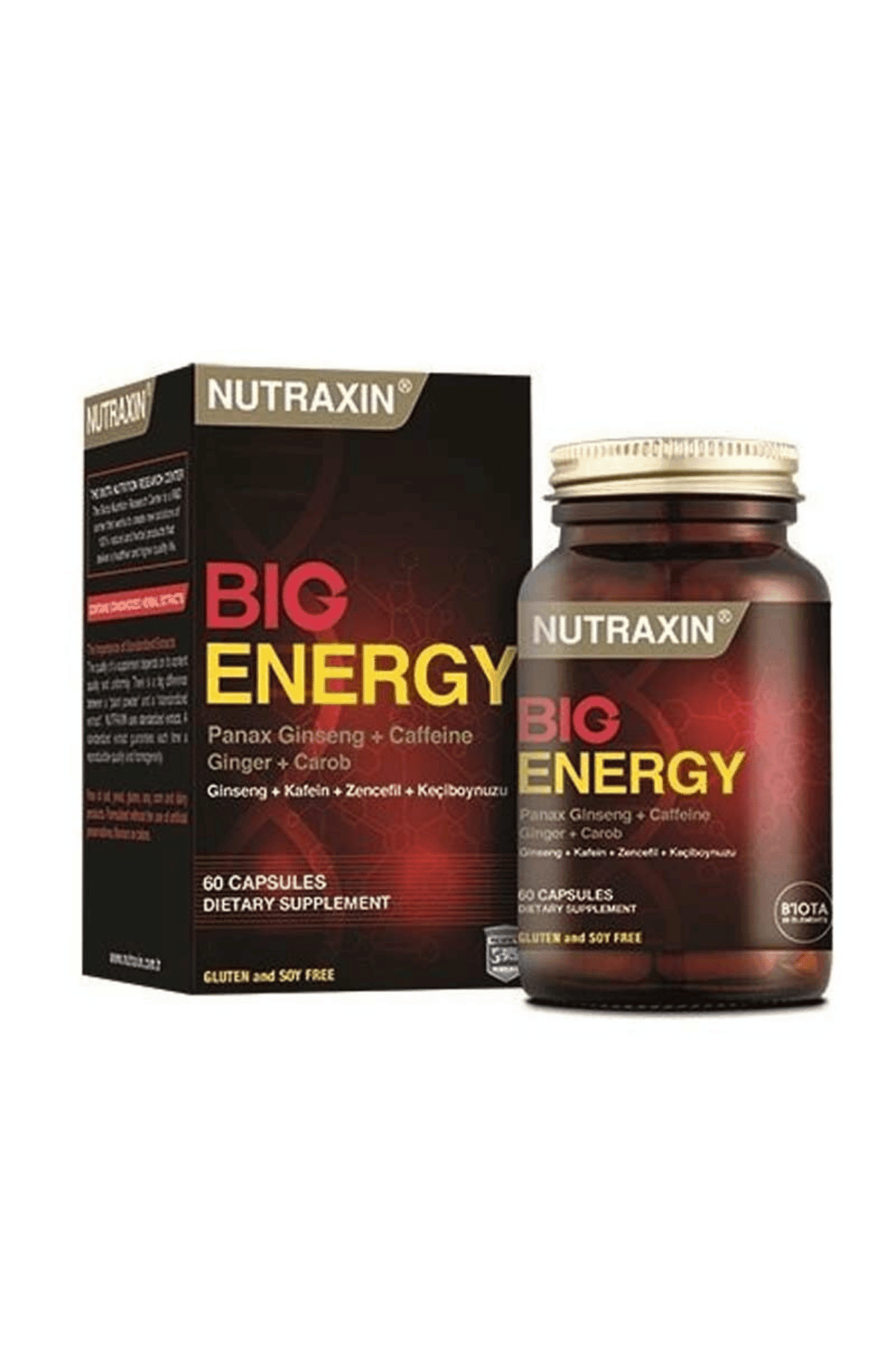 Nutraxin Big Energy Dietary Supplement 60 Tablets