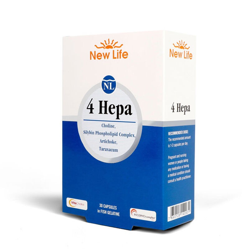 New Life 4 Hepa Dietary Supplement - 30 Capsules