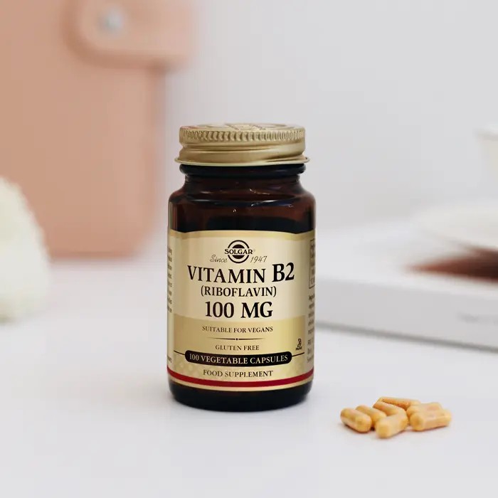 Solgar Vitamin B2 Riboflavin 100 mg 100 Tablets