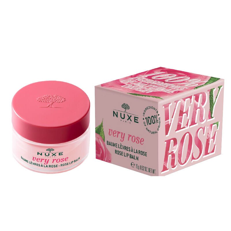 بلسم الشفاه Nuxe Very Rose Rose-Infused 15 جم