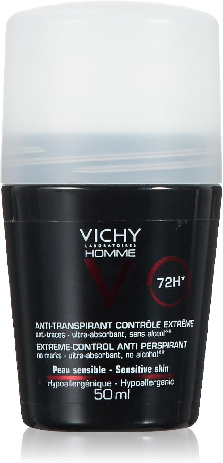 Vichy Homme Anti-Perspirant Roll-On for Men 50ml